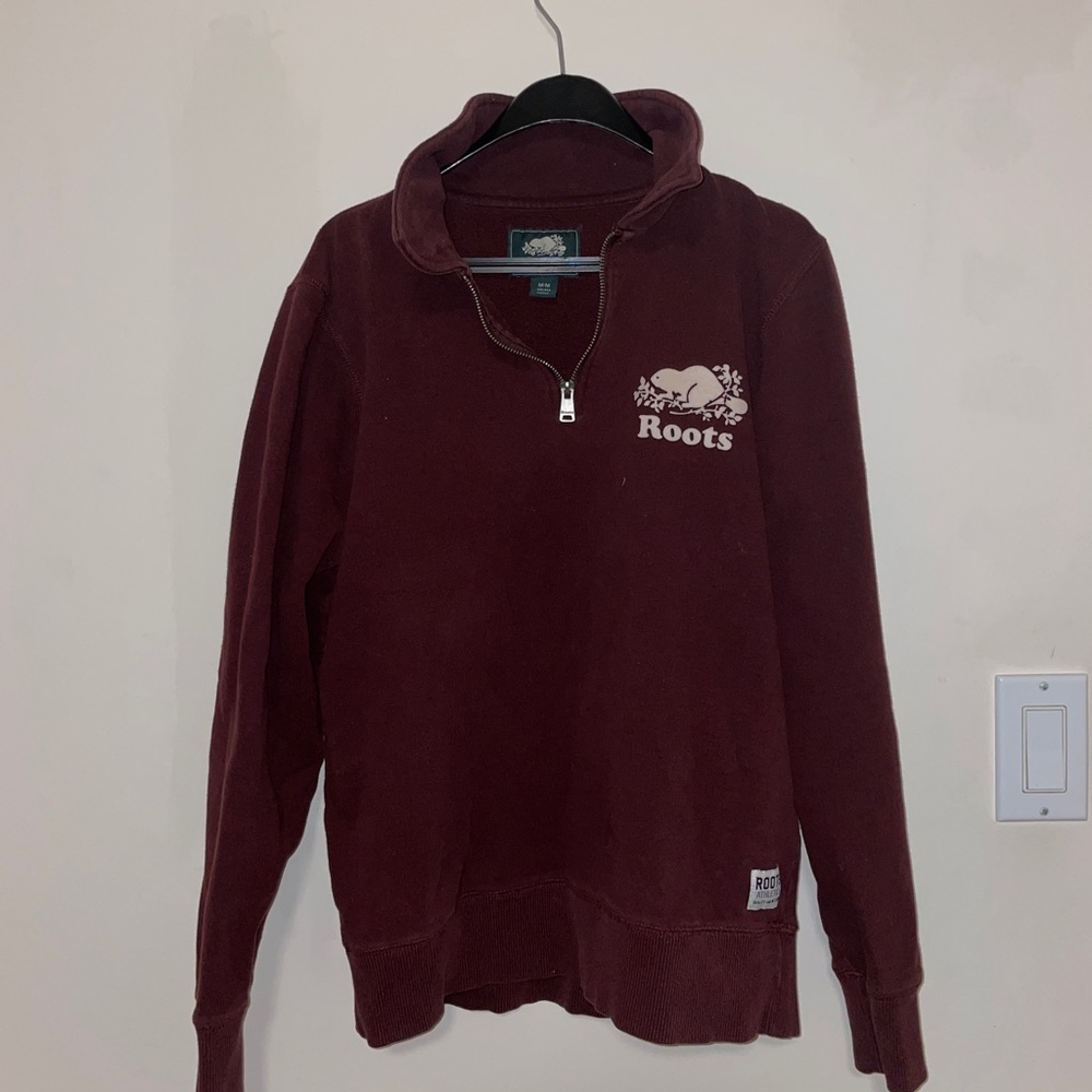 Burgundy Roots Sweater - Picture 1 of 4